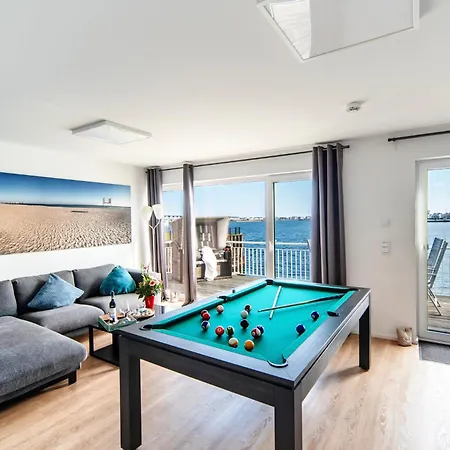 Schleivilla Hafenmeister By Seeblick Ferien Oro, Billardtisch, Kamin, Sauna * Kappeln
